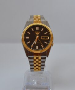 Seiko SNXJ90 mod Black Sunburst dial 1