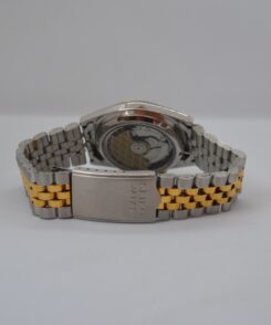 Seiko SNXJ90 mod Black Sunburst dial 7