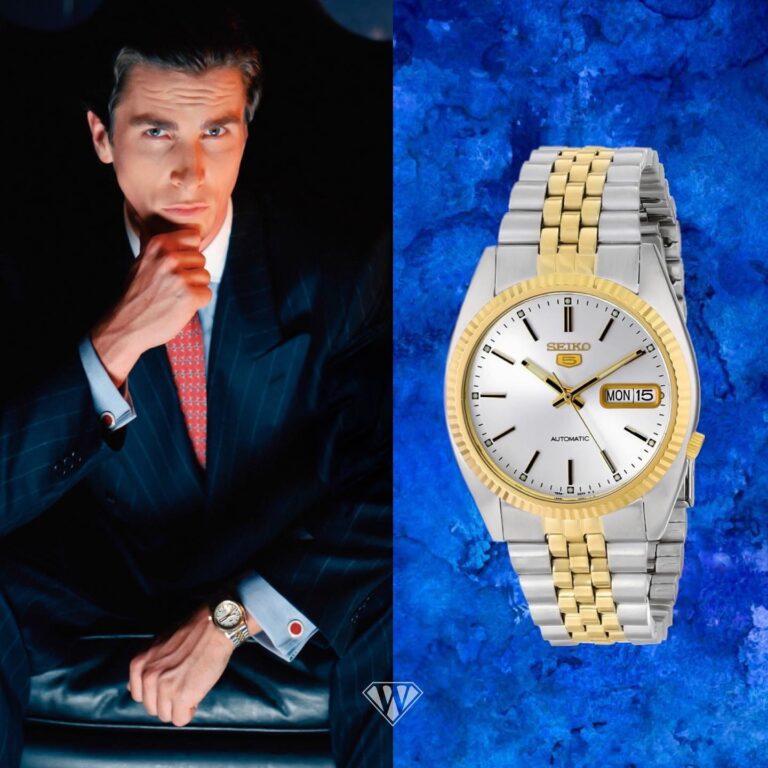 Pycho Watch Seiko SNXJ90 - the American Psycho watch | Clarinda Watches