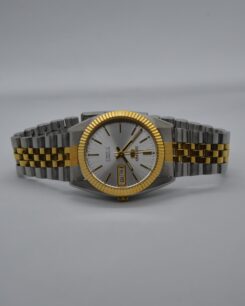 Best Seiko Mods Clarinda Watches Seiko 5 SNXJ90 mod American Psycho watch Patrick Bateman watch Seiko datejust twotone 7