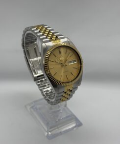 Seiko_5_SNXJ90_SNXJ92_American_Seiko_American_Psycho_datejust_watch._Automatic_watch_7s26_jubilee_bracelet_fluted_bezel_gold_dial_4