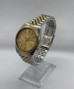 Seiko_5_SNXJ90_SNXJ92_American_Seiko_American_Psycho_datejust_watch._Automatic_watch_7s26_jubilee_bracelet_fluted_bezel_gold_dial_6