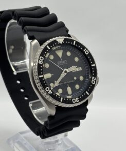 Clarinda Watches Seiko SKX007 Best Dive watch rubber strap 4
