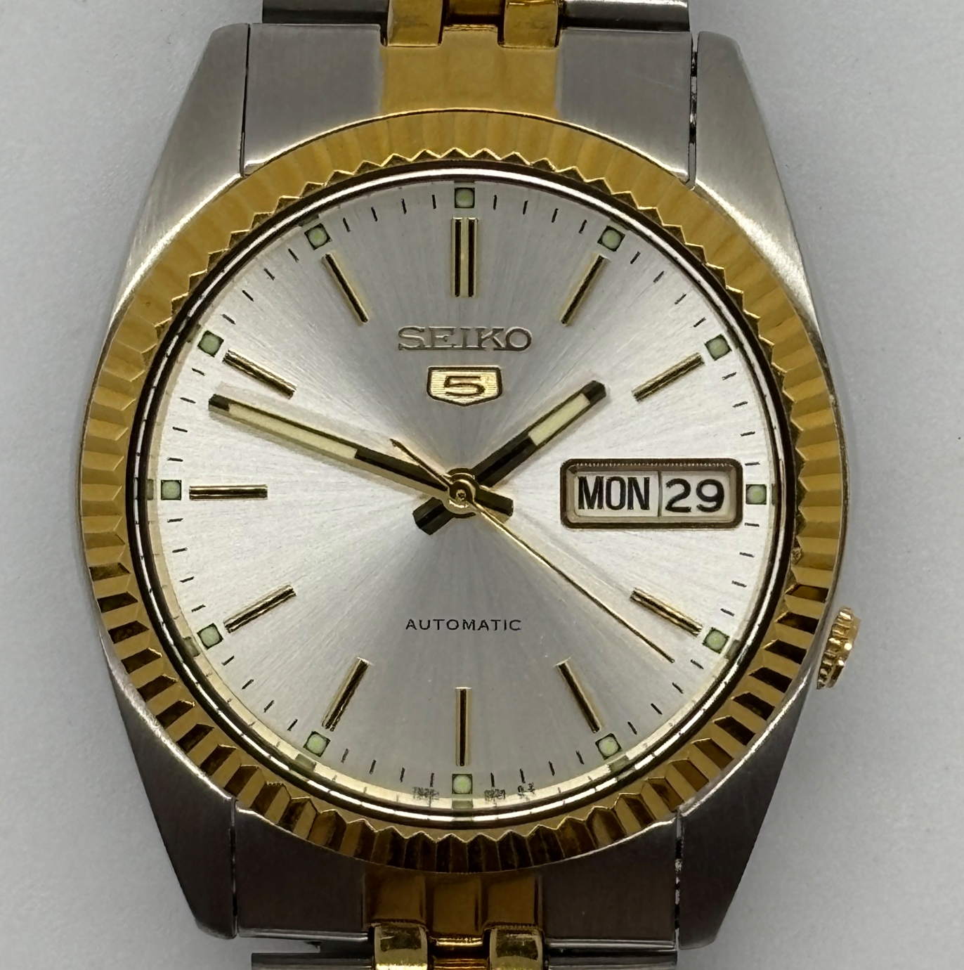 Clarinda Watches Original SNXJ90 American Psycho watch 7s26 dial view 1.2