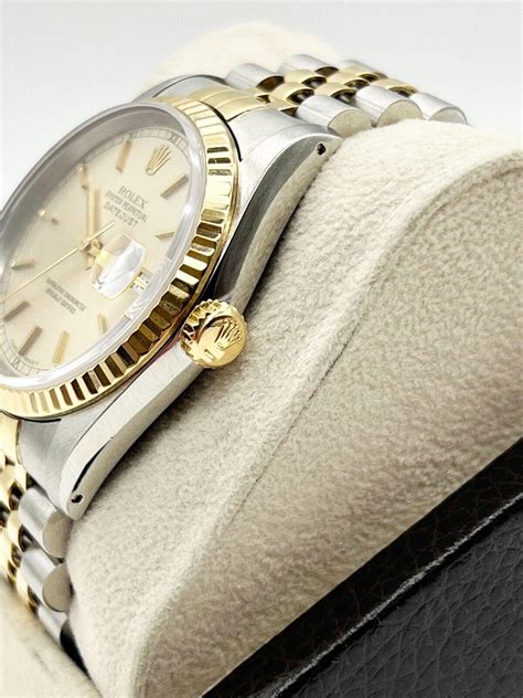 Rolex 16233 vs Seiko SNXJ90 American Psycho 3
